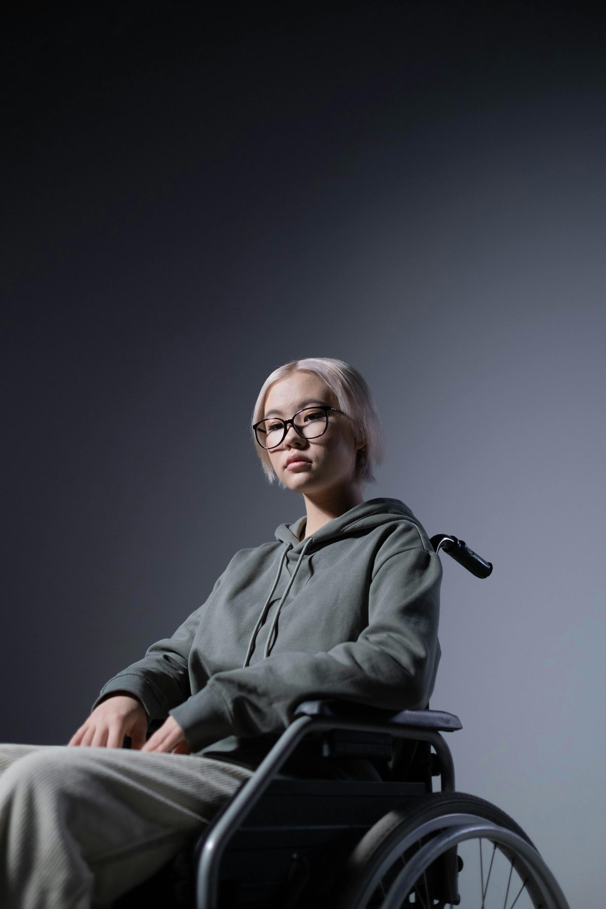 Person in wheelchair